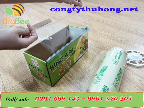 Cuộn màng bọc thực phẩm King Wrap khổ 30cm * 450