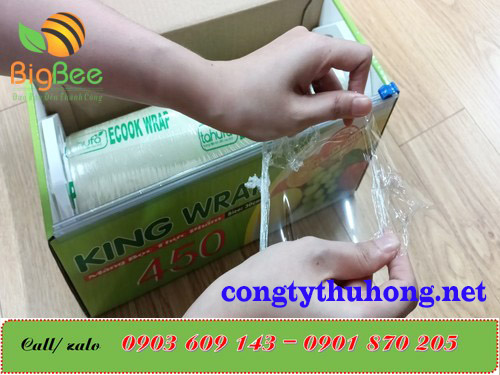 Màng bọc thực phẩm PE trong, dai không mùi
