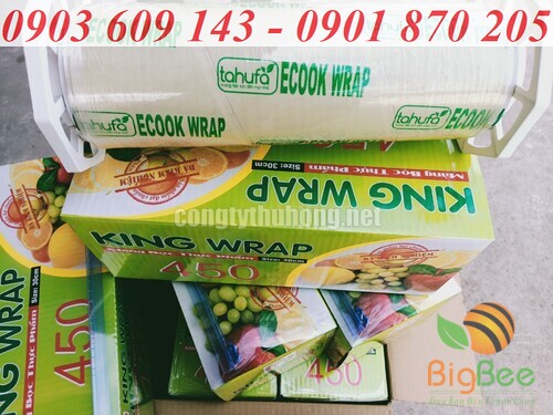 Màng bọc thực phẩm khổ lớn được sử dụng phổ biến