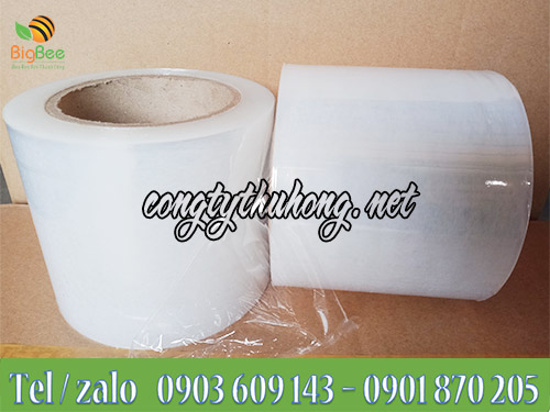 Cuộn màng pe khổ 50cm * 17mic