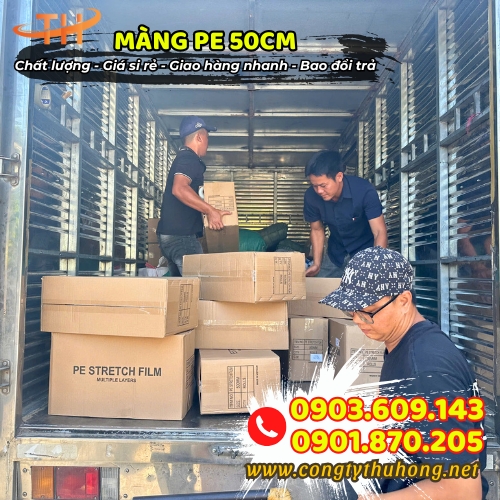 Màng pe 50cm giá rẻ Màng pe 50cm giá rẻ