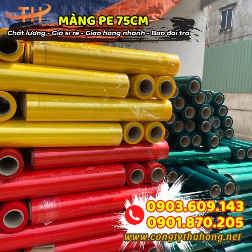 Màng pe 75cm giá rẻ Màng pe 75cm giá rẻ