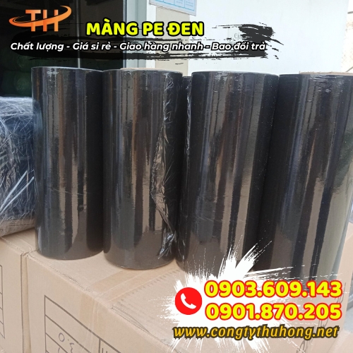 Màng pe đen giá rẻ Màng pe đen giá rẻ