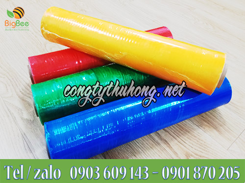 Cuộn màng pe nhiều màu khổ 50cm