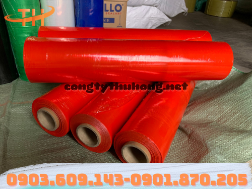 Màng pe màu đỏ 50cm