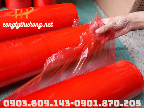 Màng pe màu đỏ giá rẻ