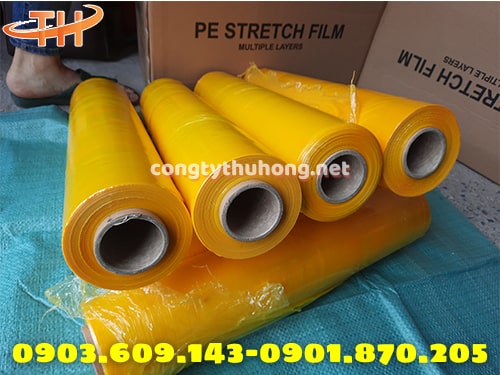 Màng pe màu vàng giá rẻ Màng pe màu vàng giá rẻ