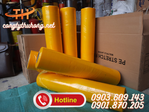 Màng pe màu vàng