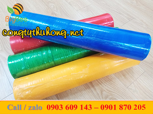 Cuộn PE nhiều màu khổ 50cm * 3kg