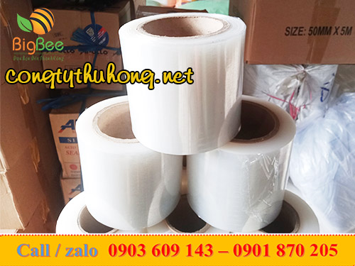 Cuộn PE quấn tay khổ 10cm * 1kg8
