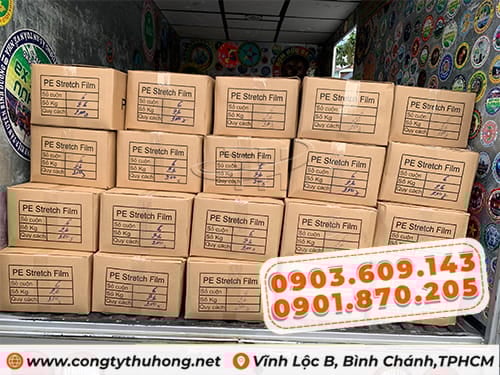 Màng pe đa dạng màu Màng pe quấn hàng giao tận nơi