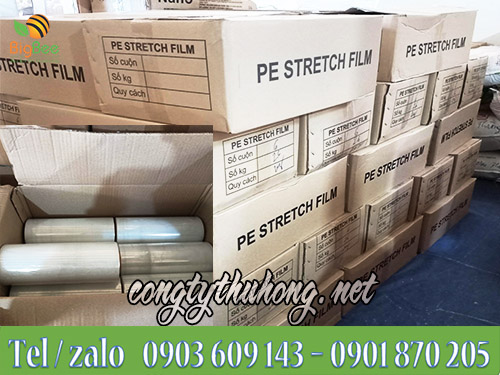 Màng pe nhiều kích cỡ có sẵn tại kho