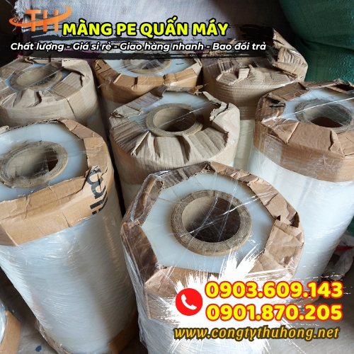 Màng pe quấn máy Màng pe quấn máy