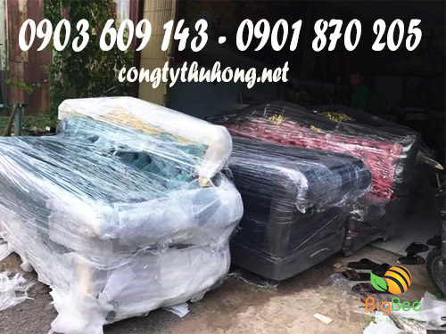 Xưởng nội thất sử dụng màng quấn PE của Thu Hồng cung cấp