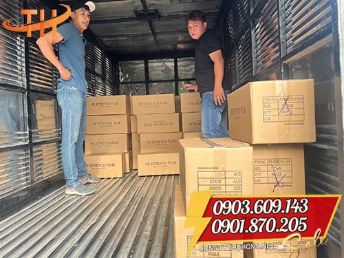 Màng pe quấn pallet Màng pe quấn pallet giá sỉ từ xưởng