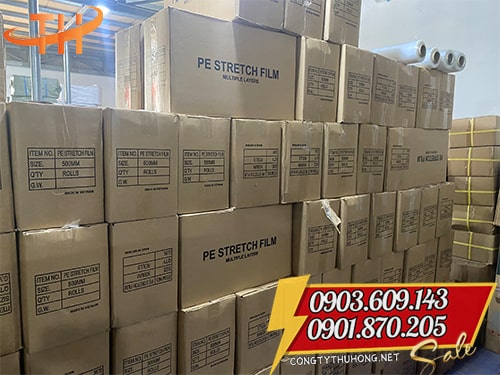 Màng pe quấn pallet Màng pe quấn pallet giá sỉ