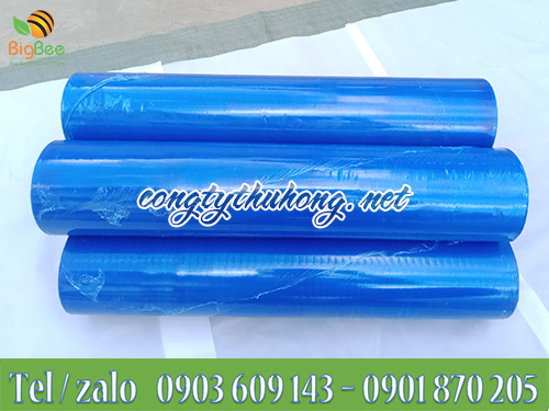 Cuộn màng PE xanh dương khổ 50cm