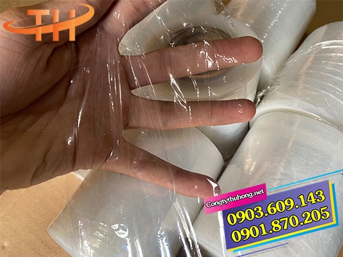 Màng quấn pe bọc hàng 10cm Màng quấn pe bọc hàng 10cm