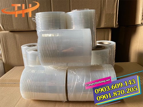 Màng quấn pe khổ 10cm Màng quấn pe khổ 10cm