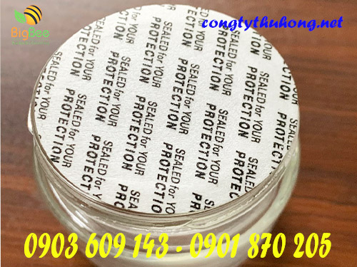 Màng seal dán nhiệt được dùng cho hũ, chai thủy tinh