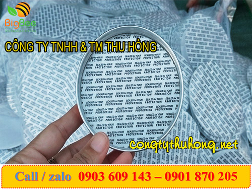 Màng seal giấy tự dính kt 8,2cm