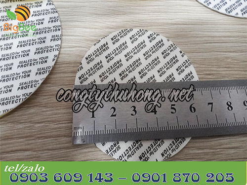 Màng seal tự dính đường kính 6,5cm