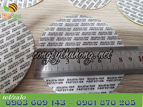 Màng seal tự dính đường kính 8,6cm
