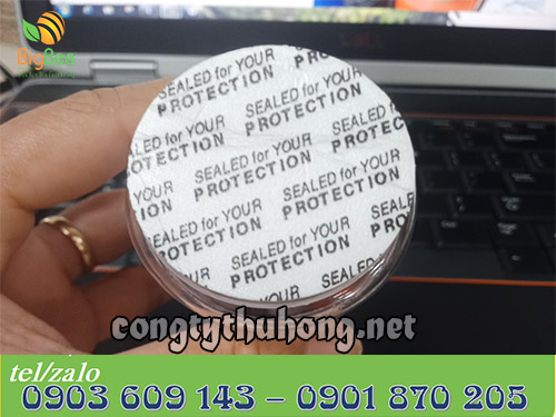 Sử dụng màng seal cho hũ thuốc viên nén