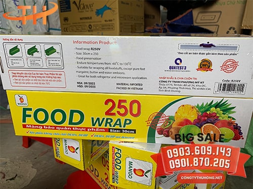 Màng thực phẩm Food Wrap 250 Màng thực phẩm Food Wrap 250