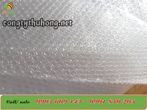 Màng xốp nổ 10mm được dùng cắt gia công túi xốp khí