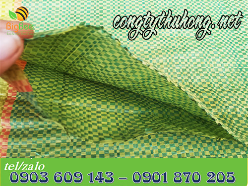 Miệng bao tải dệt pp được dán nhiệt