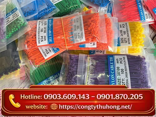 Dây rút nhựa màu Mua dây rút nhựa màu giá rẻ