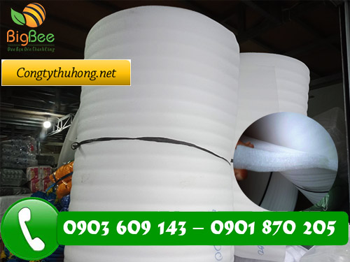 Cuộn mút xốp foam dày 20li x 25m