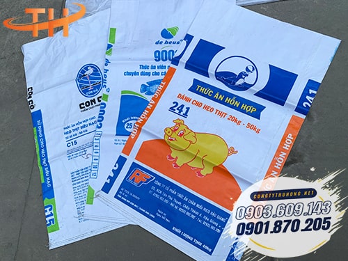 Bao tải cũ đựng cám heo Nguồn bao tải cũ