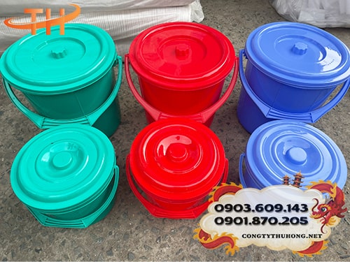 Thùng nhựa các loại Nhựa gia dụng giá rẻ