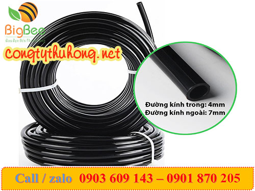 Ống tưới nhỏ giọt đường kính ngoài 7mm