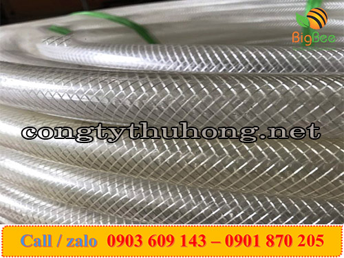 Ống nhựa lưới dẻo màu trắng