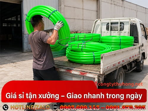 ống nước nhựa dẻo PVC Ống nước nhựa dẻo PVC giá sỉ