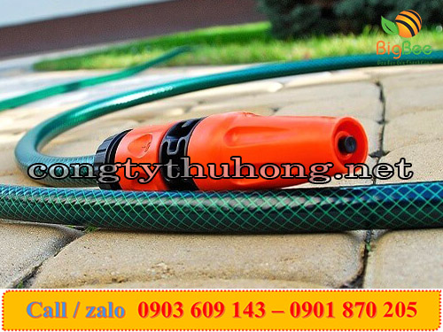 trọn bộ ống nhựa lưới dẻo tưới tiêu trong vườn