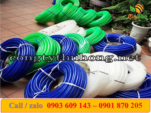 Các loại ống nhựa lưới dẻo tươí nước