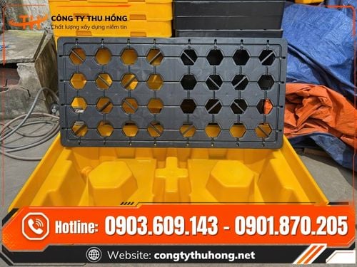 Pallet nhựa chống tràn hóa chất Pallet nhựa chống tràn hóa chất