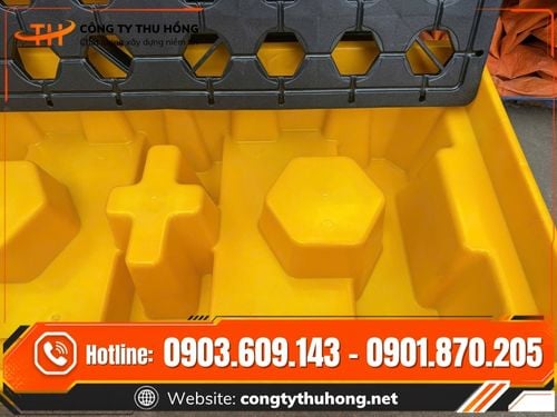 Pallet nhựa chống tràn hóa chất Pallet nhựa chống tràn hóa chất