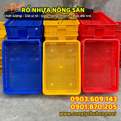 Rổ nhựa đựng nông sản giá rẻ TPHCM Rổ nhựa đựng nông sản giá rẻ TPHCM