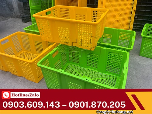 Rổ nhựa đựng nông sản Rổ nhựa đựng nông sản