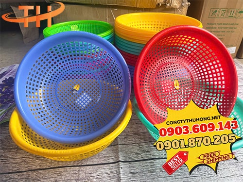 Rổ nhựa tròn Rổ nhựa tròn