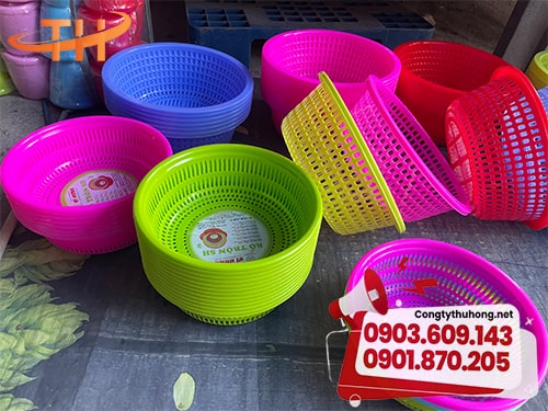 Rổ nhựa tròn giá rẻ TPHCM Rổ nhựa tròn giá rẻ TPHCM