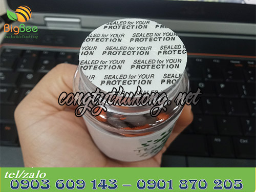Sử dụng màng seal dán hũ thuốc
