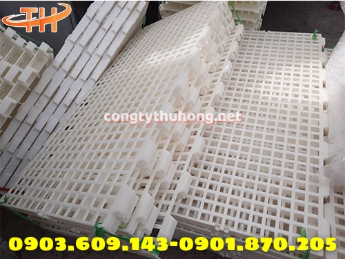 Sàn nhựa nuôi gà vịt lỗ vuông Sàn nhựa nuôi gà vịt lỗ vuông