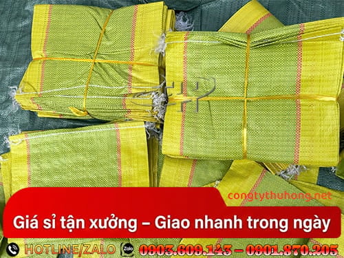 bao tải gạo PP Sản xuất bao tải gạo PP giá sỉ