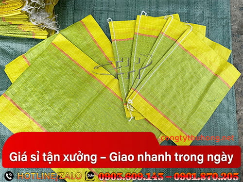 bao tải gạo PP Sản xuất bao tải gạo PP